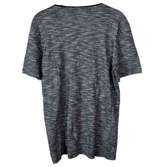 BOSS Space Dye Striped Blend Short Sleeve Top Size S - Picture 2 of 9